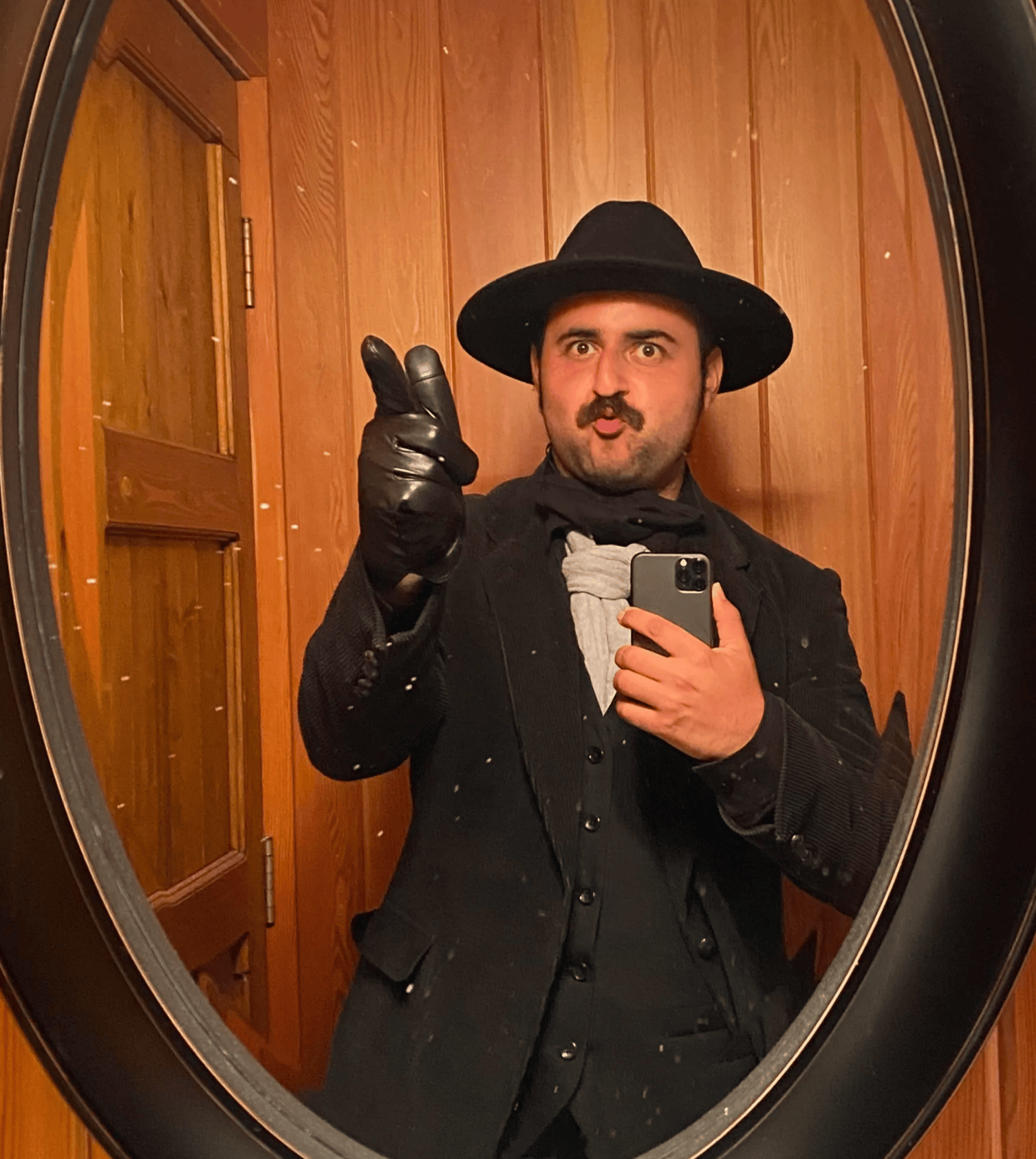 Tanner at a wedding